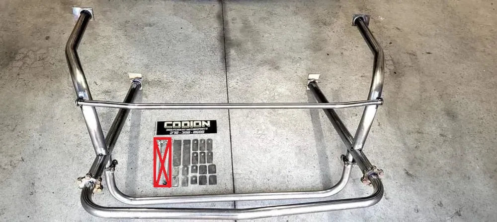 87-93 Mustang "WELDED" Front End Kit