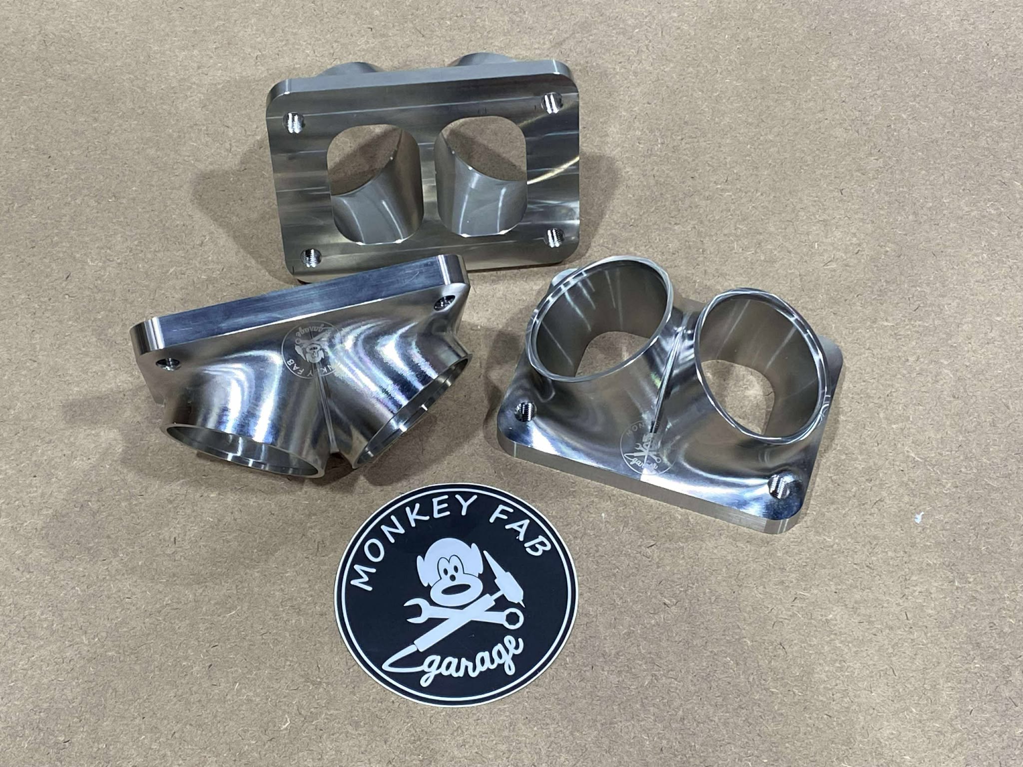 Premium T6 Billet Divided Flange