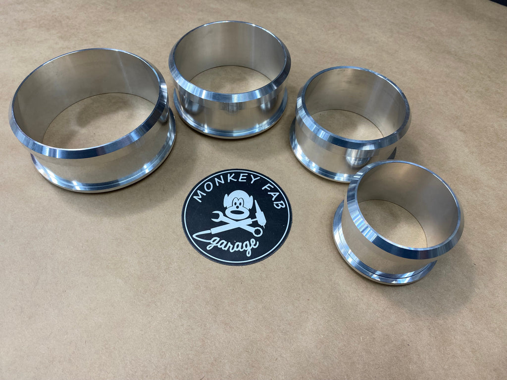 Billet Intercooler Ends Stubs  MFG Custom