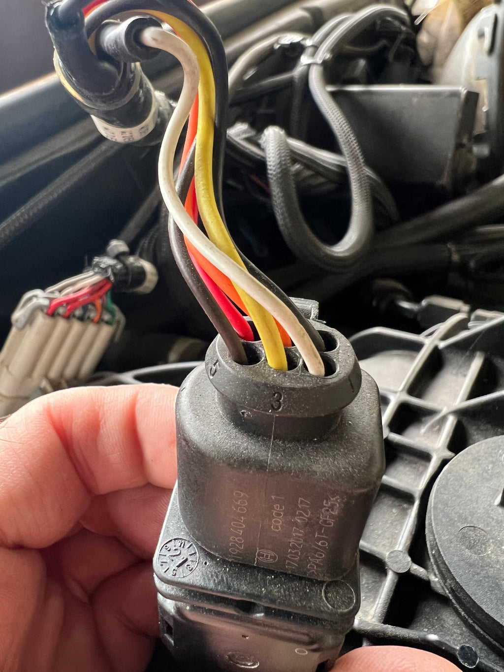 Bosch LSU4.9 O2 Connector (Harness Side)