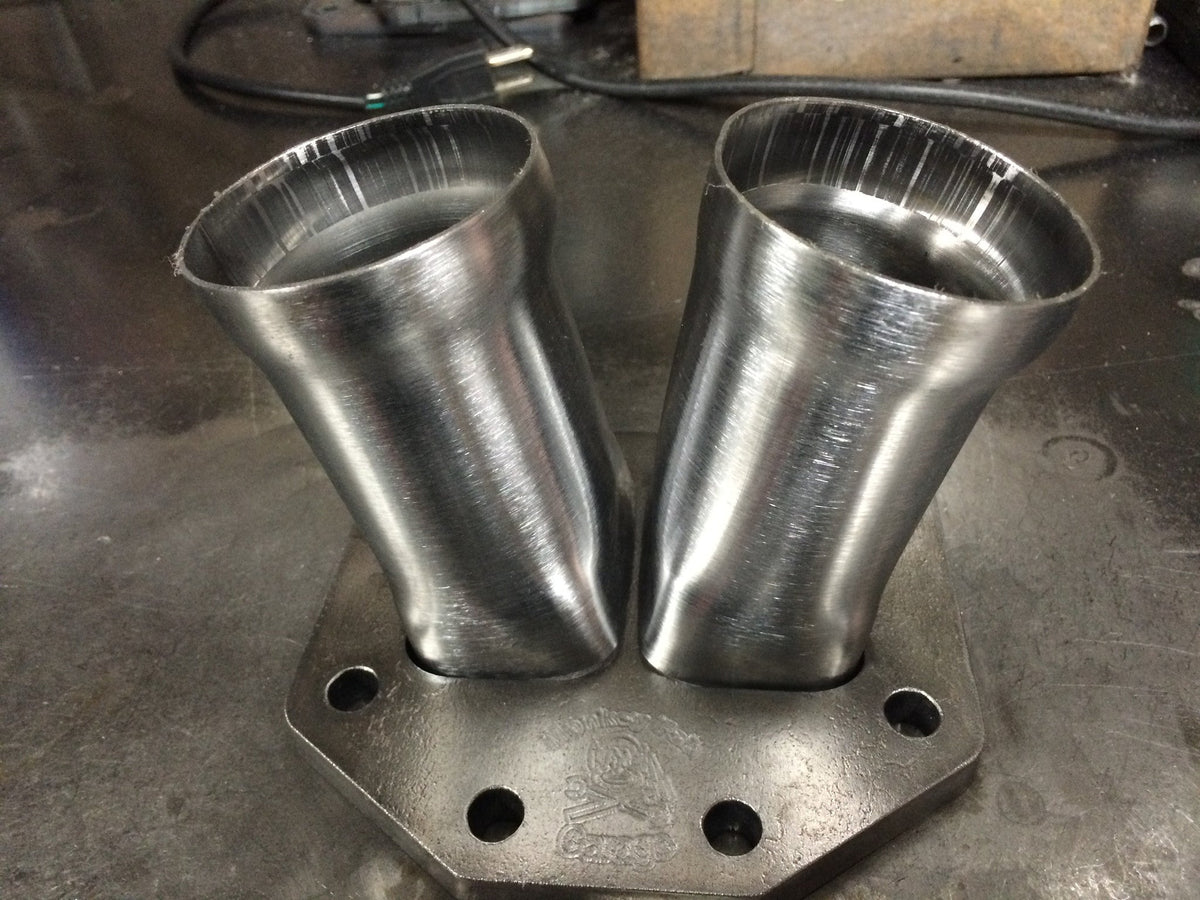 Fabricator's collector kit  Mild steel 3/8" flange