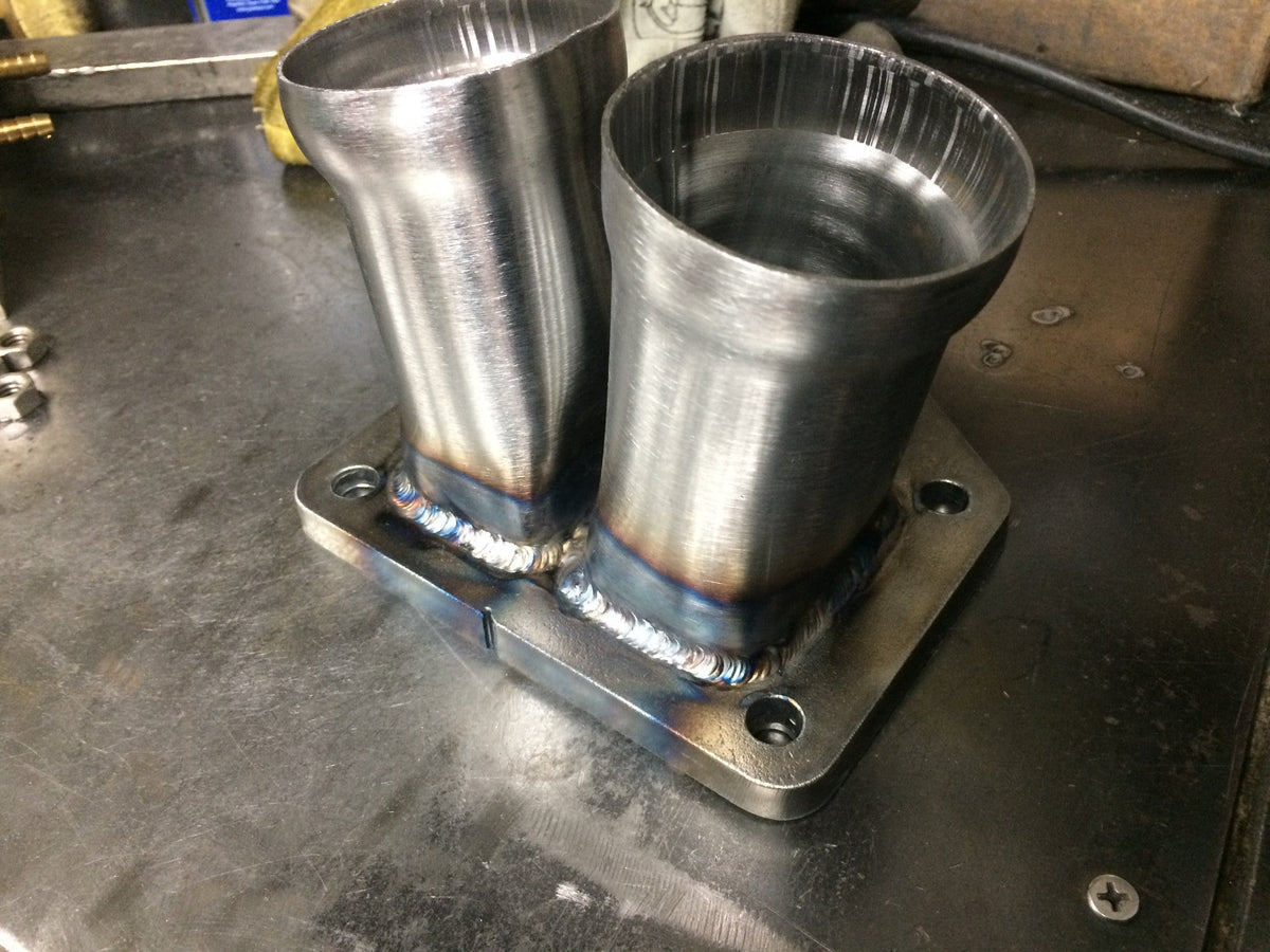 Fabricator's collector kit  Mild steel 3/8" flange