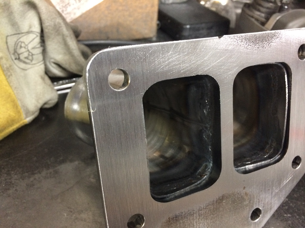 Fabricator's collector kit  Mild steel 3/8" flange