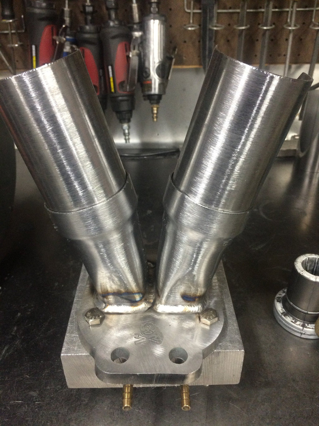Divided T4 mild steel collector