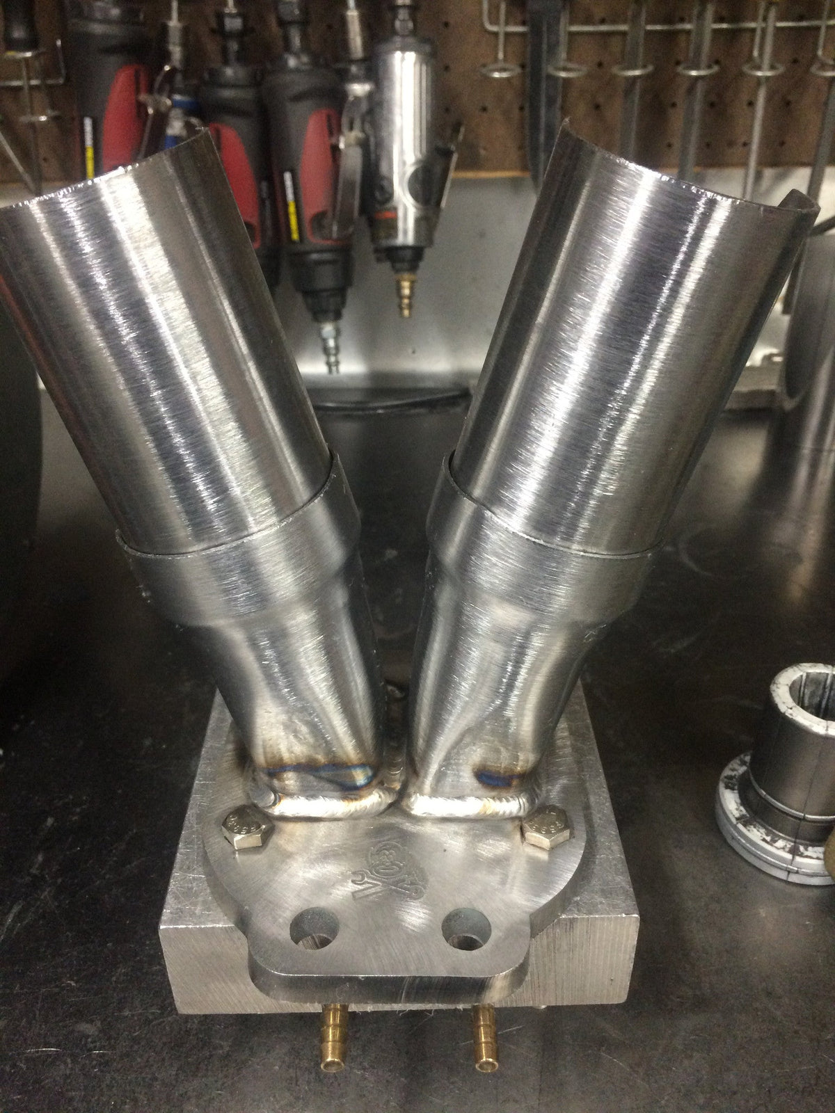 Divided T4 mild steel collector