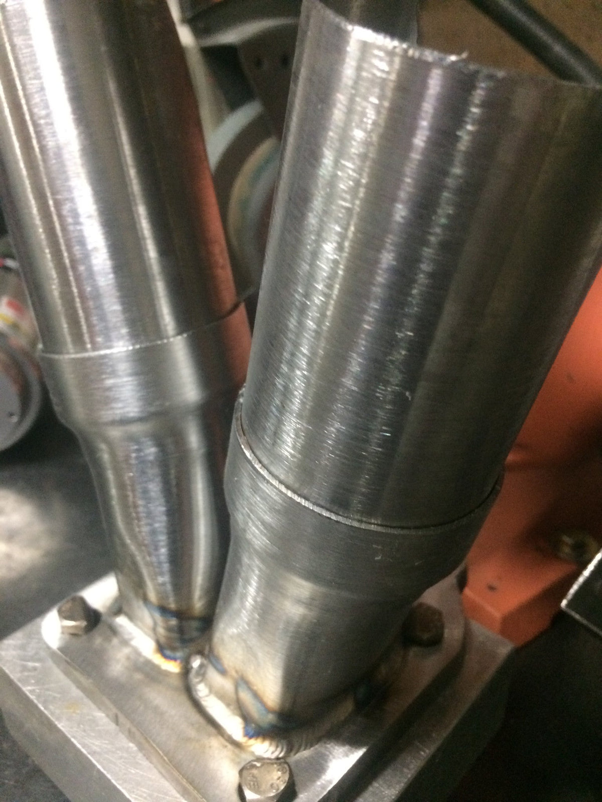 Divided T4 mild steel collector