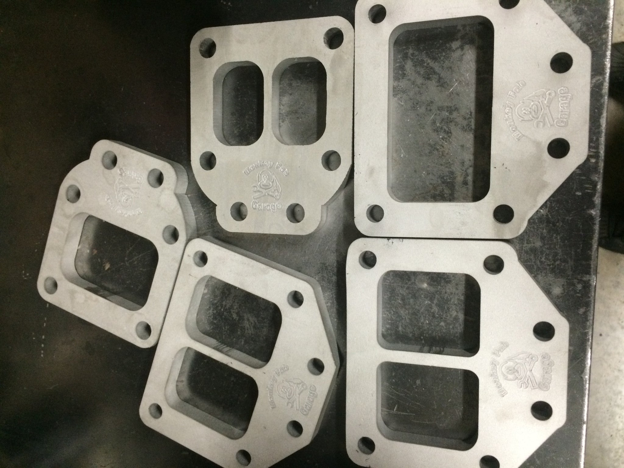 T4 1/2" Stainless Steel Flanges with Support tab