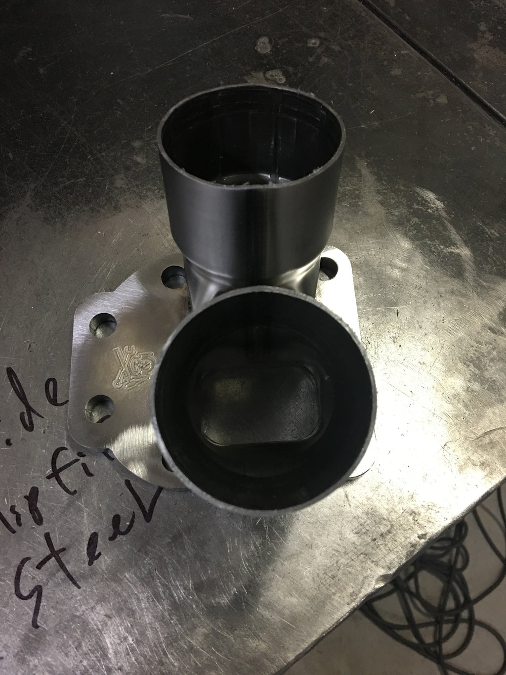 Divided T4 mild steel collector