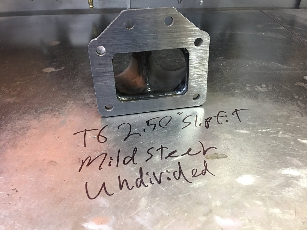 T6 mild steel open collector 2.50"