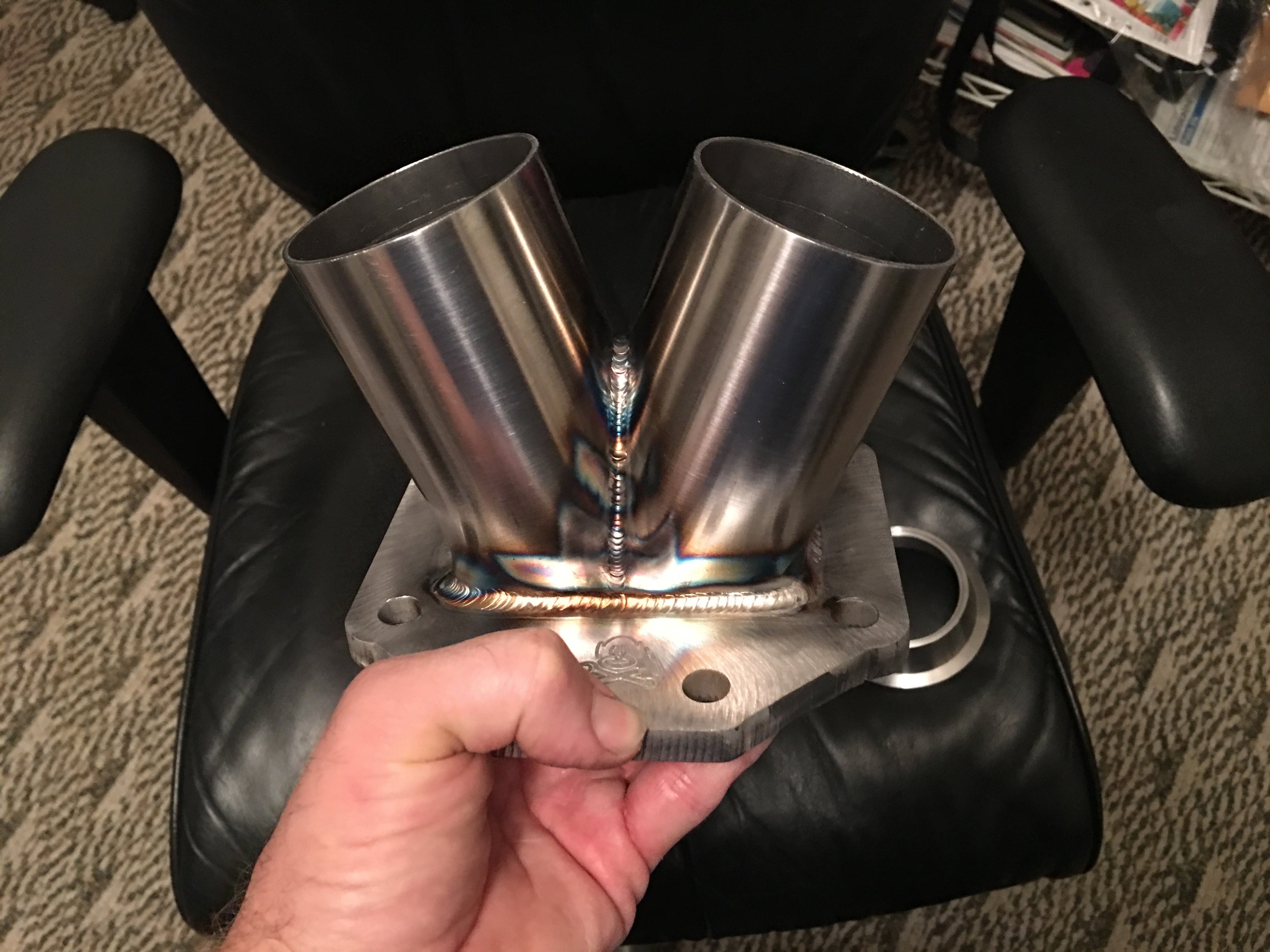 T6 mild steel open collector 2.50"