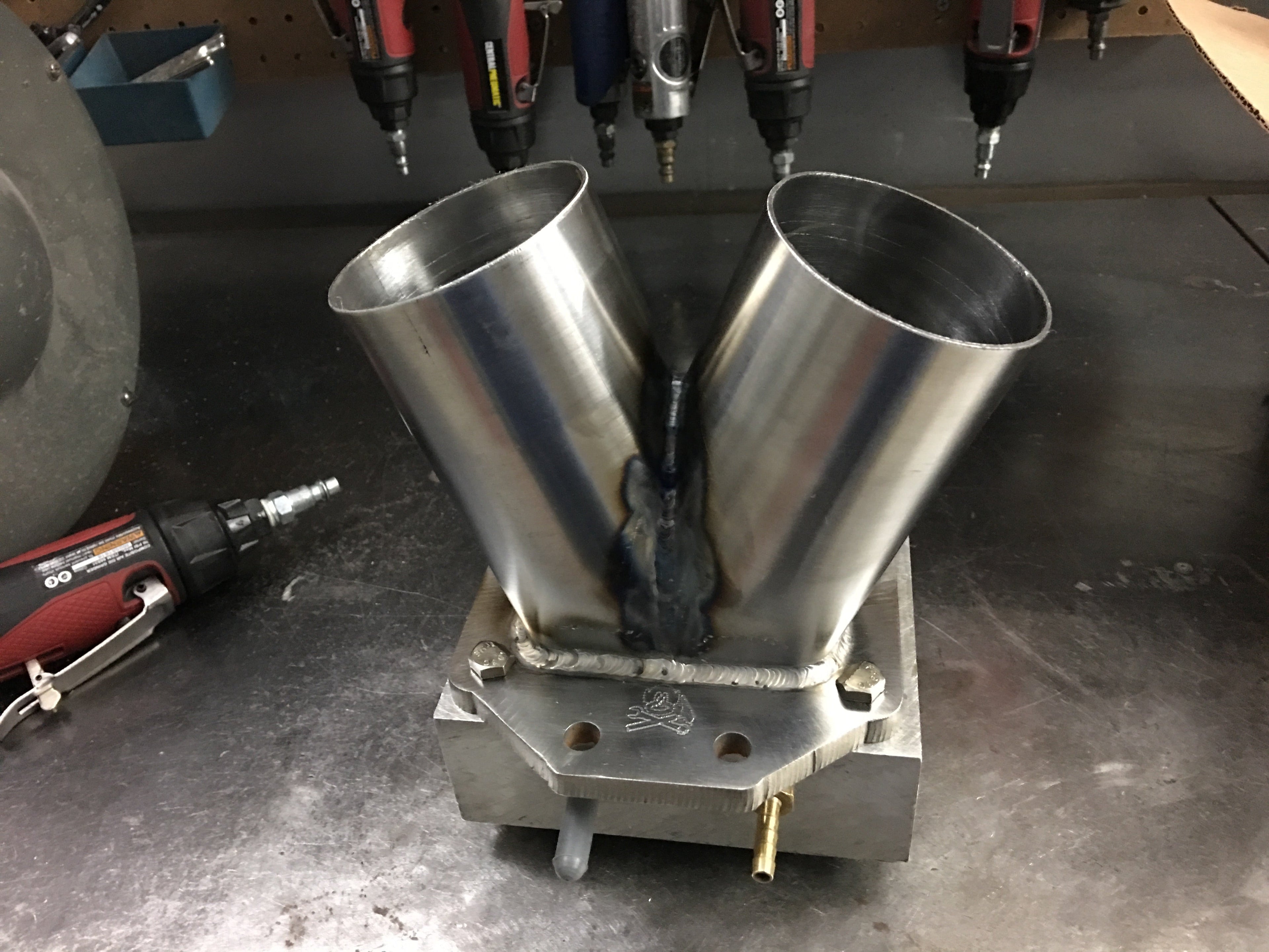T6 mild steel open collector 3.00"