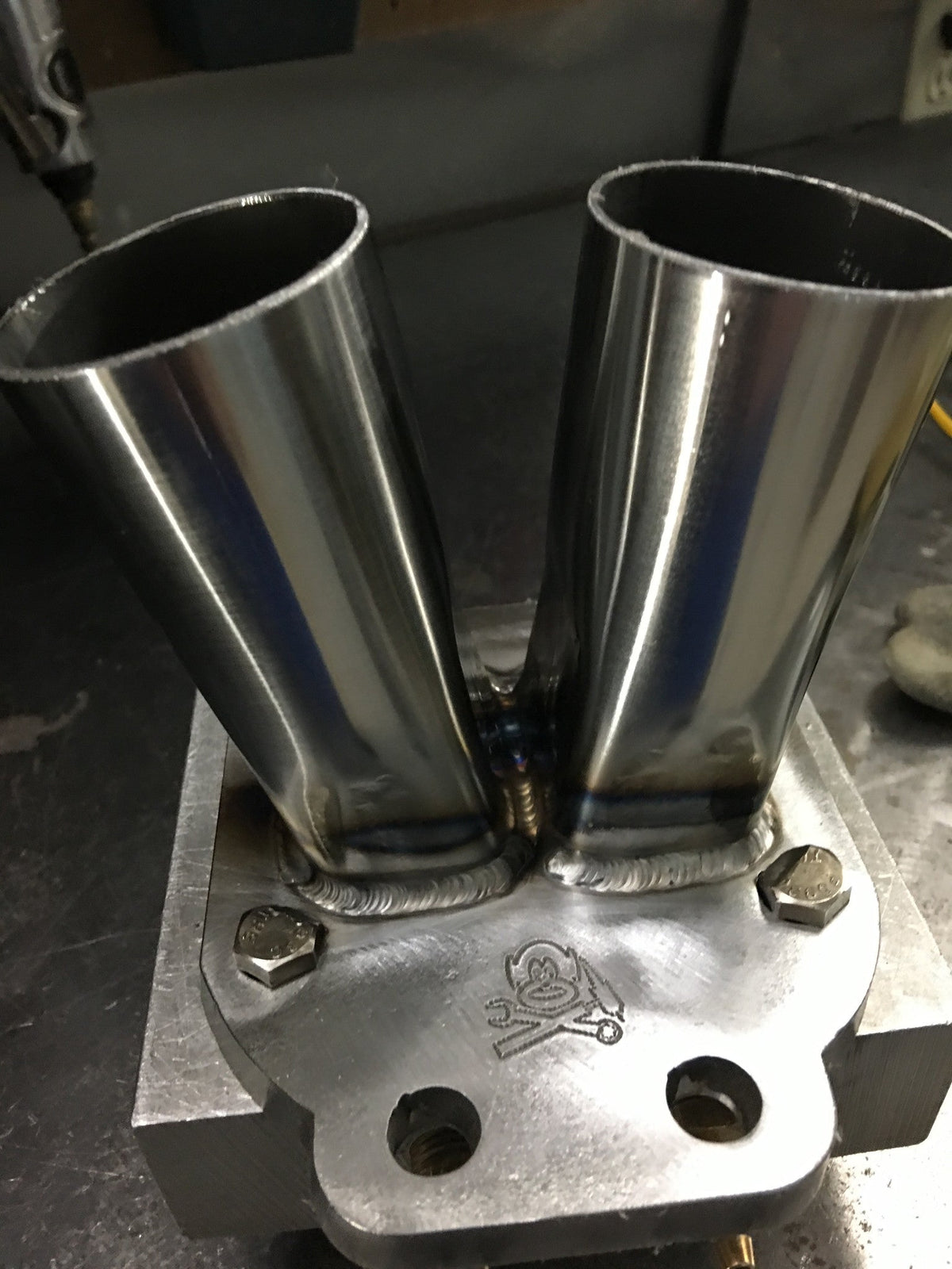 Divided T4 mild steel collector