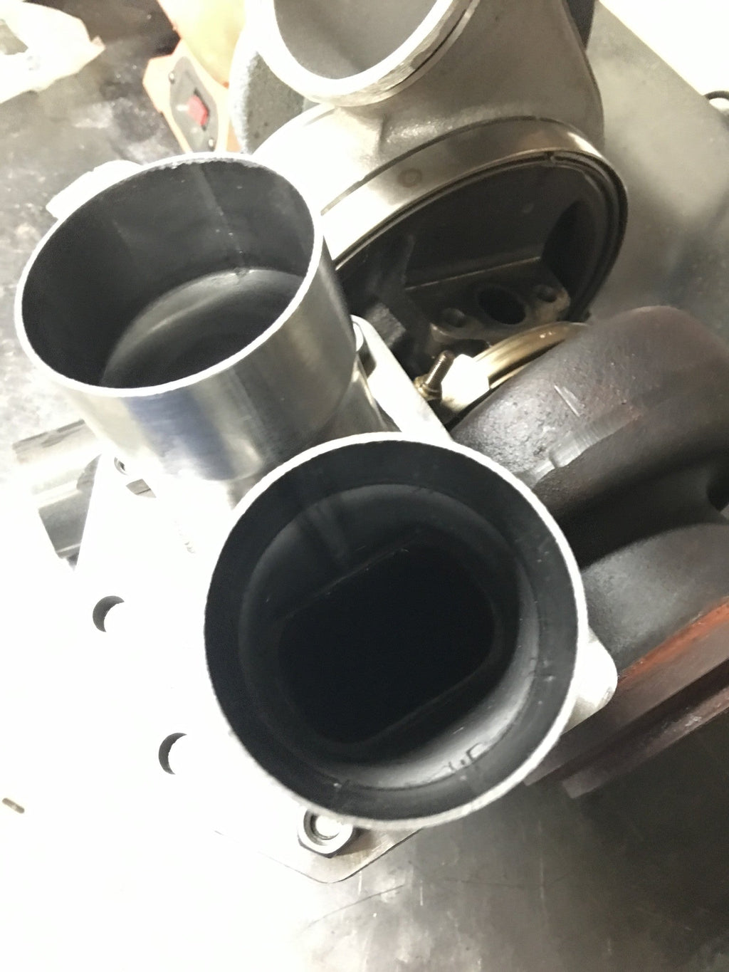 T6 divided stainless steel collector