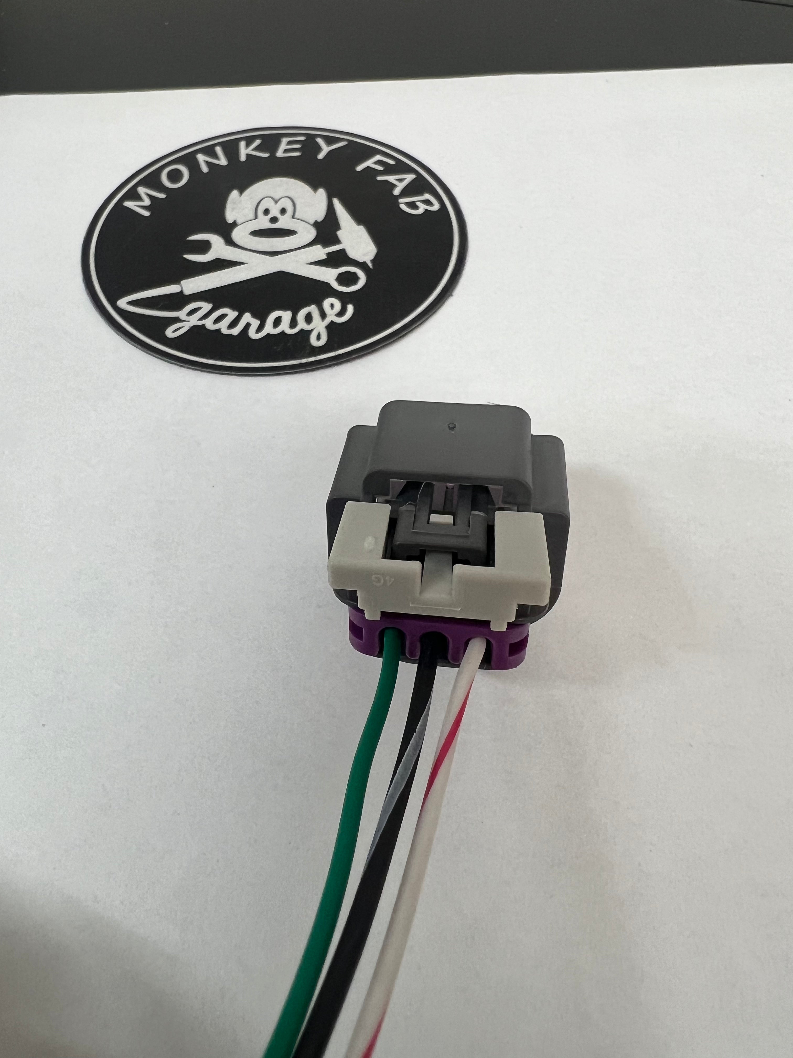 GM Flex fuel sensor connector (with resistor)