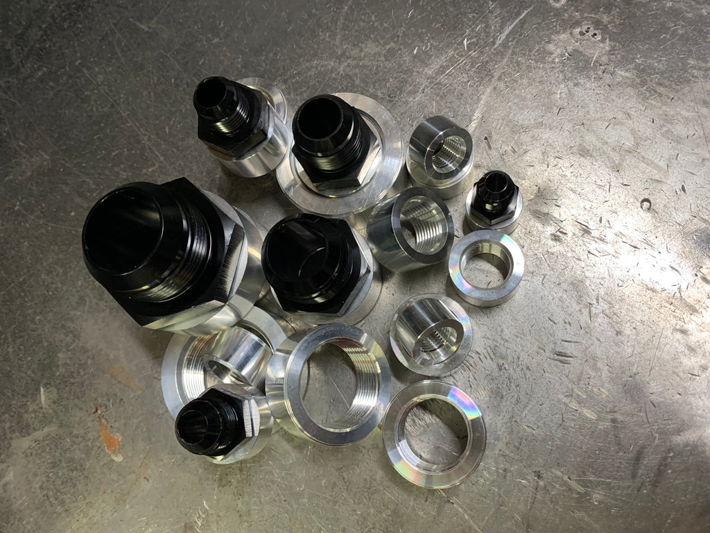 SAE ORB Weld On Bungs Aluminum