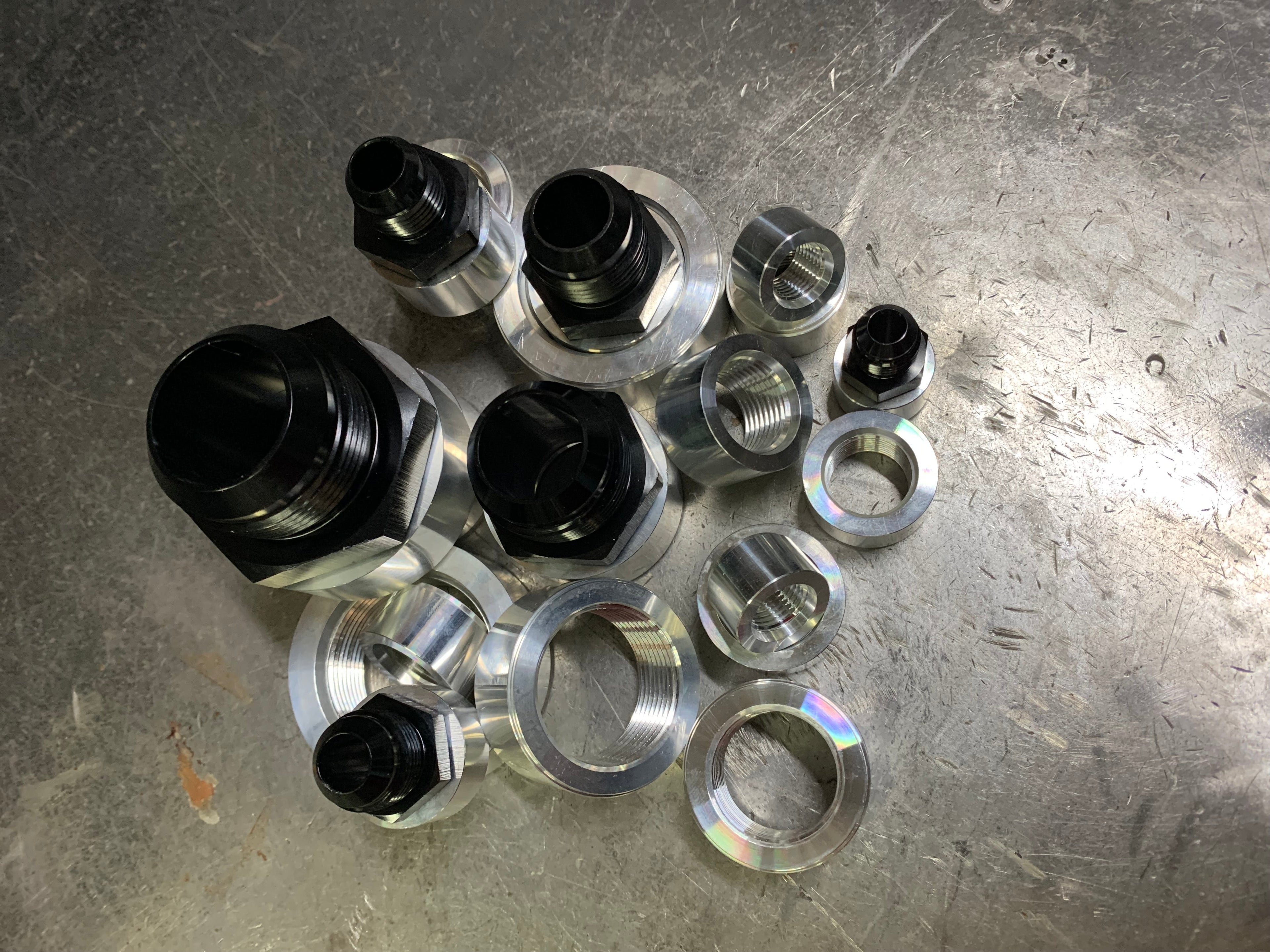 SAE ORB Weld On Bungs Aluminum