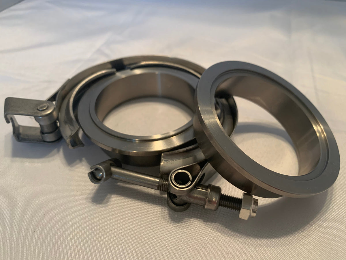 Titanium V-band Assembly with QD Clamp