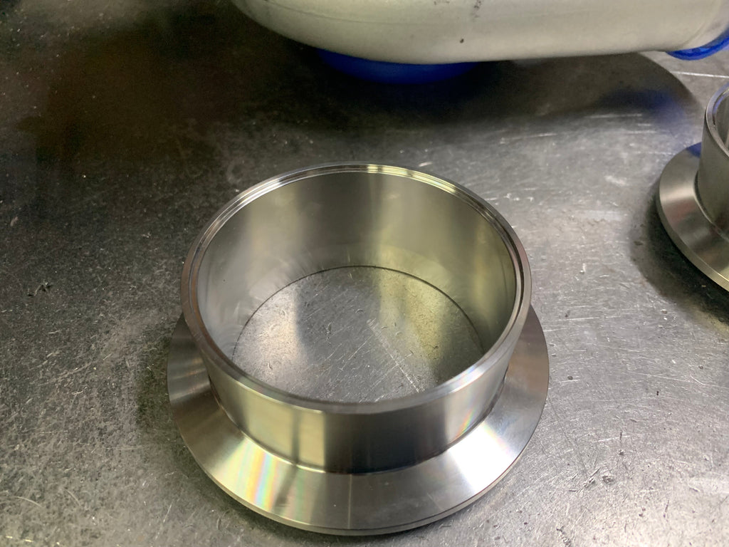 V-Band Flange s400 T4 1.25AR (Vs racing 7875, and similar) Turbine; turbo downpipe: 3.5" or 4.0" SS