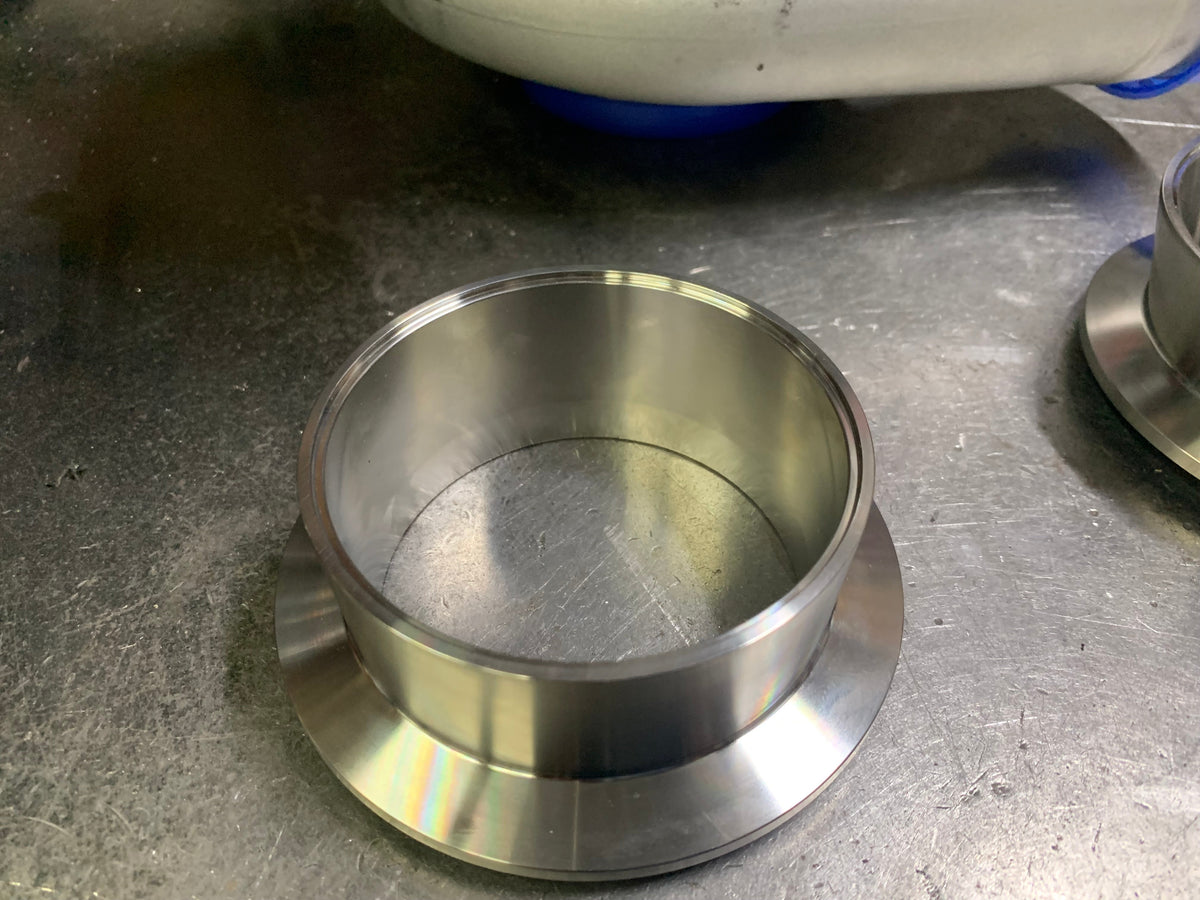 V-Band Flange s400 T4 1.25AR (Vs racing 7875, and similar) Turbine; turbo downpipe: 3.5" or 4.0" SS