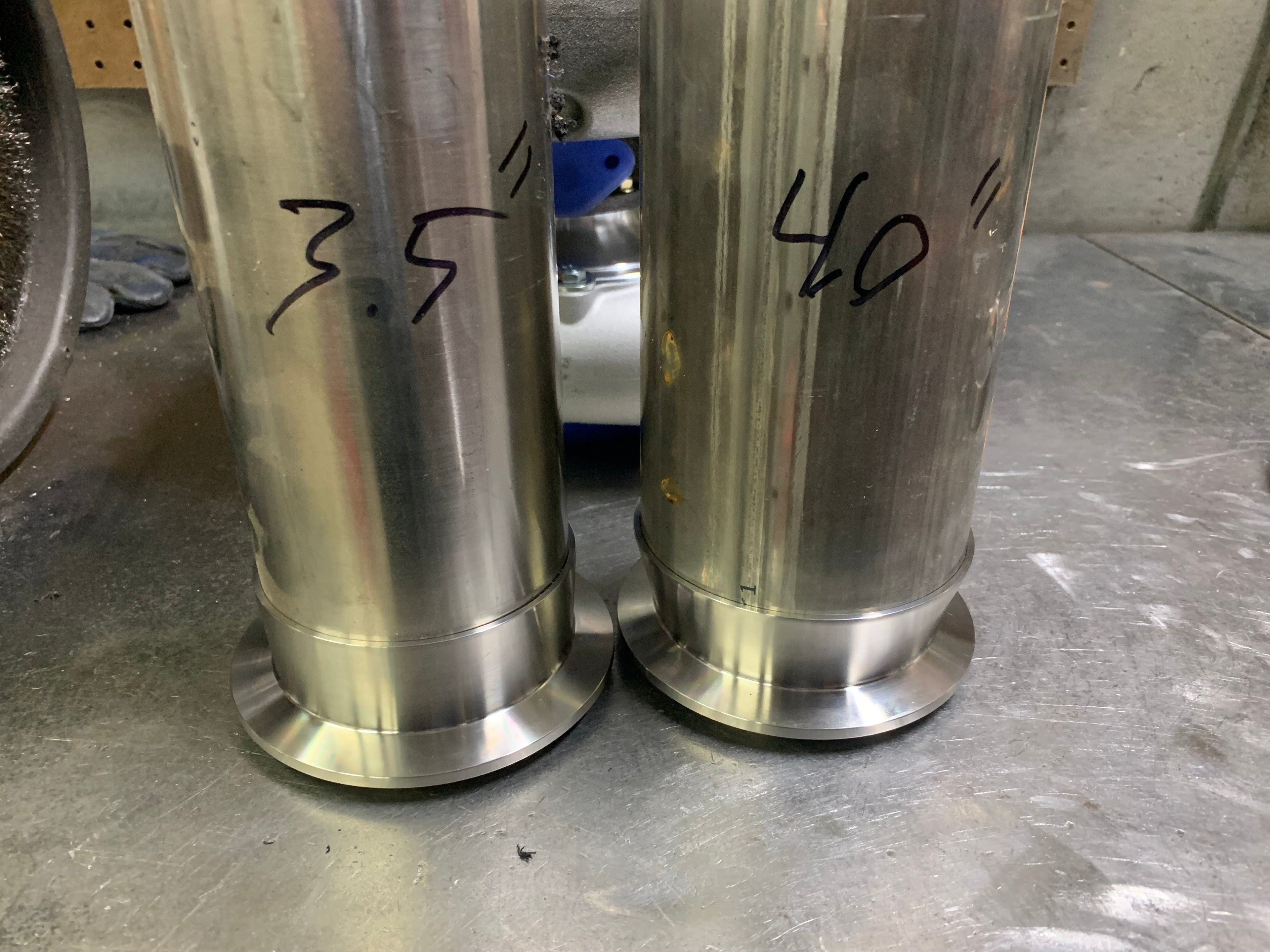 V-Band Flange s400 T4 1.25AR (Vs racing 7875, and similar) Turbine; turbo downpipe: 3.5" or 4.0" SS