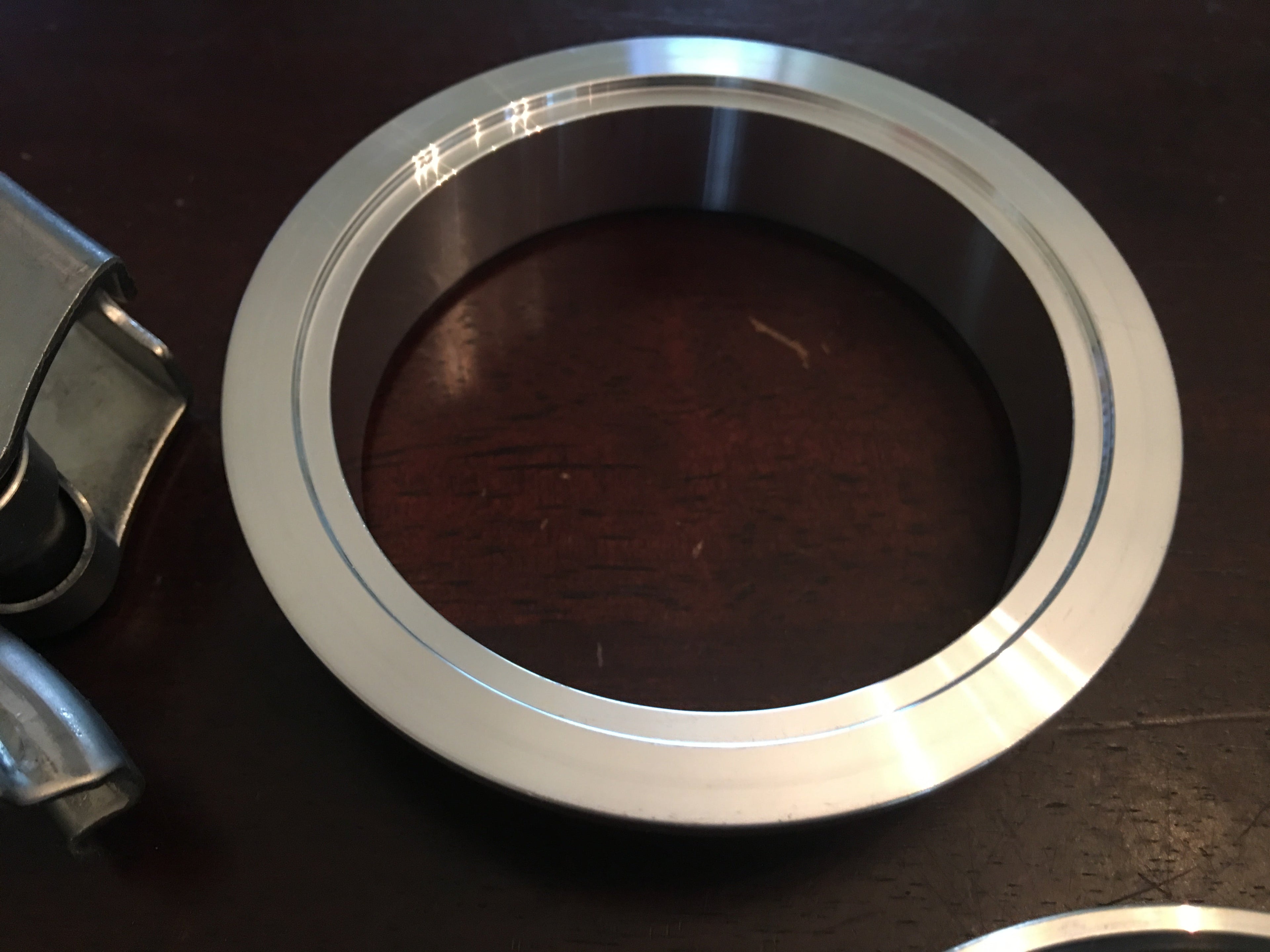 V Band Assembly, Aluminum, Quick disconnect Clamp