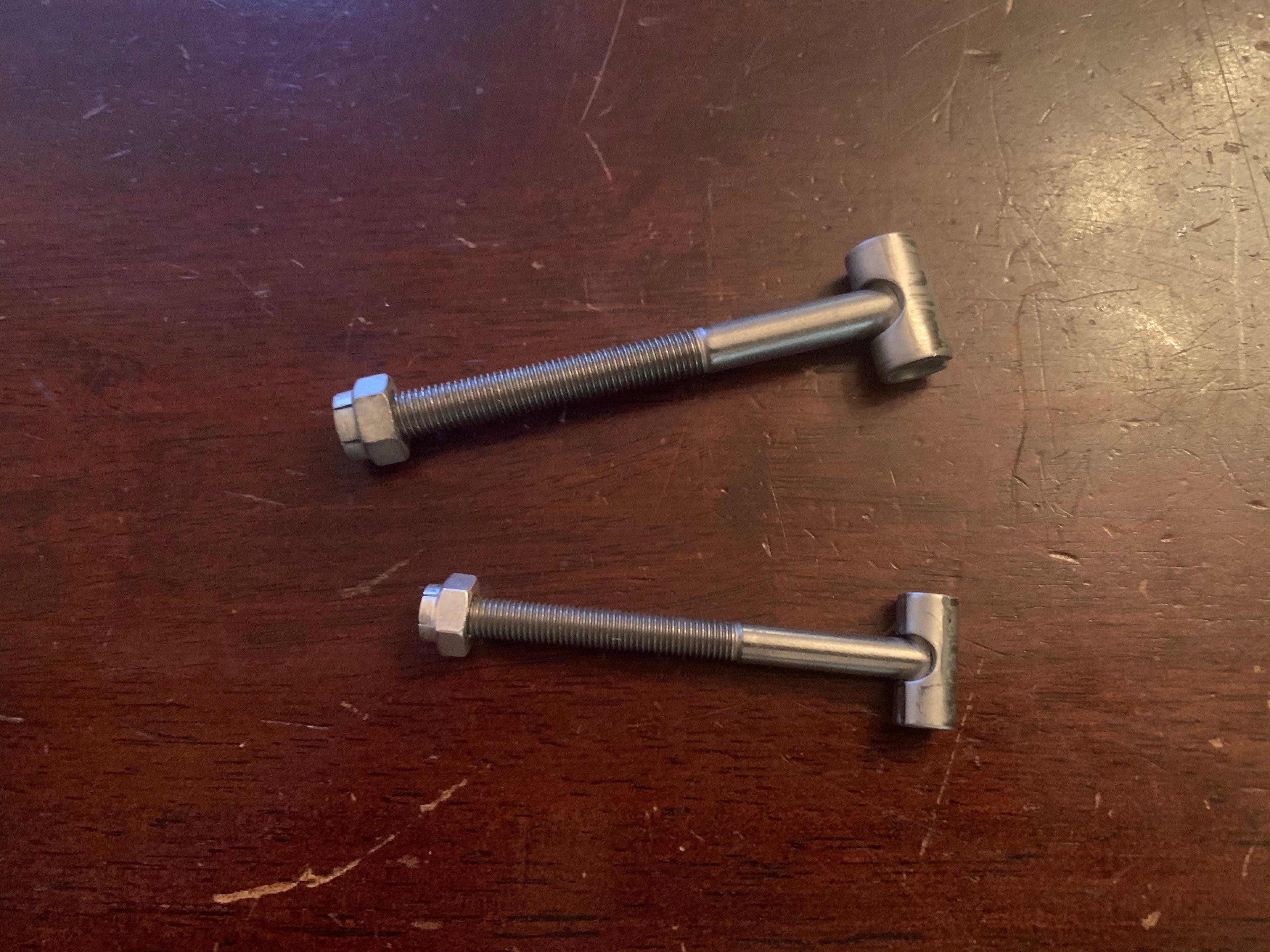 T Bolts for our V-band Clamps