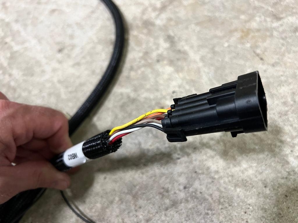 Holley In out, Coil pack, O2, universal connector