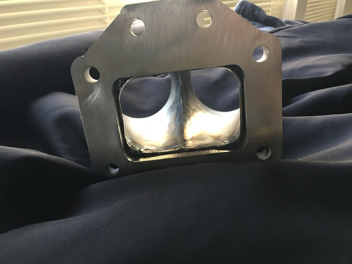T6 stainless steel open collector 3.00" runners
