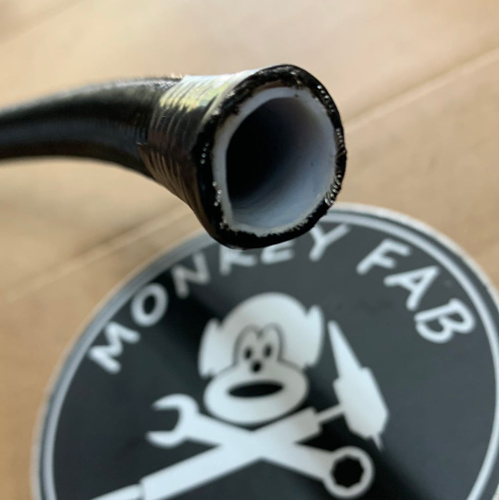 PTFE AN Hose Black (by the foot)