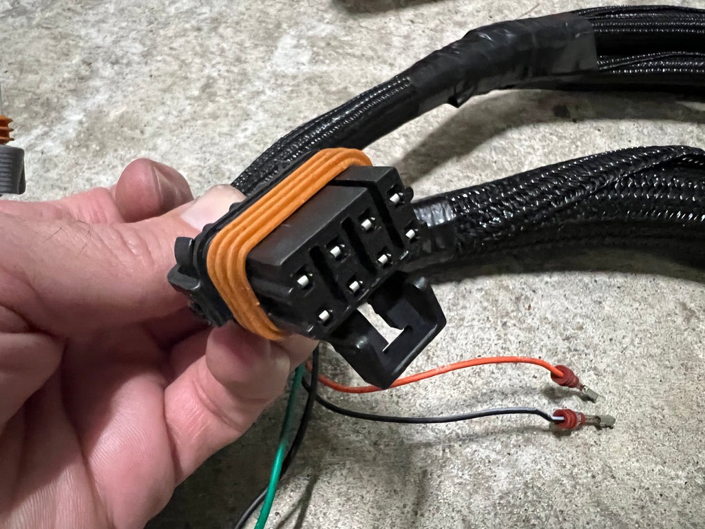 Holley In out, Coil pack, O2, universal connector