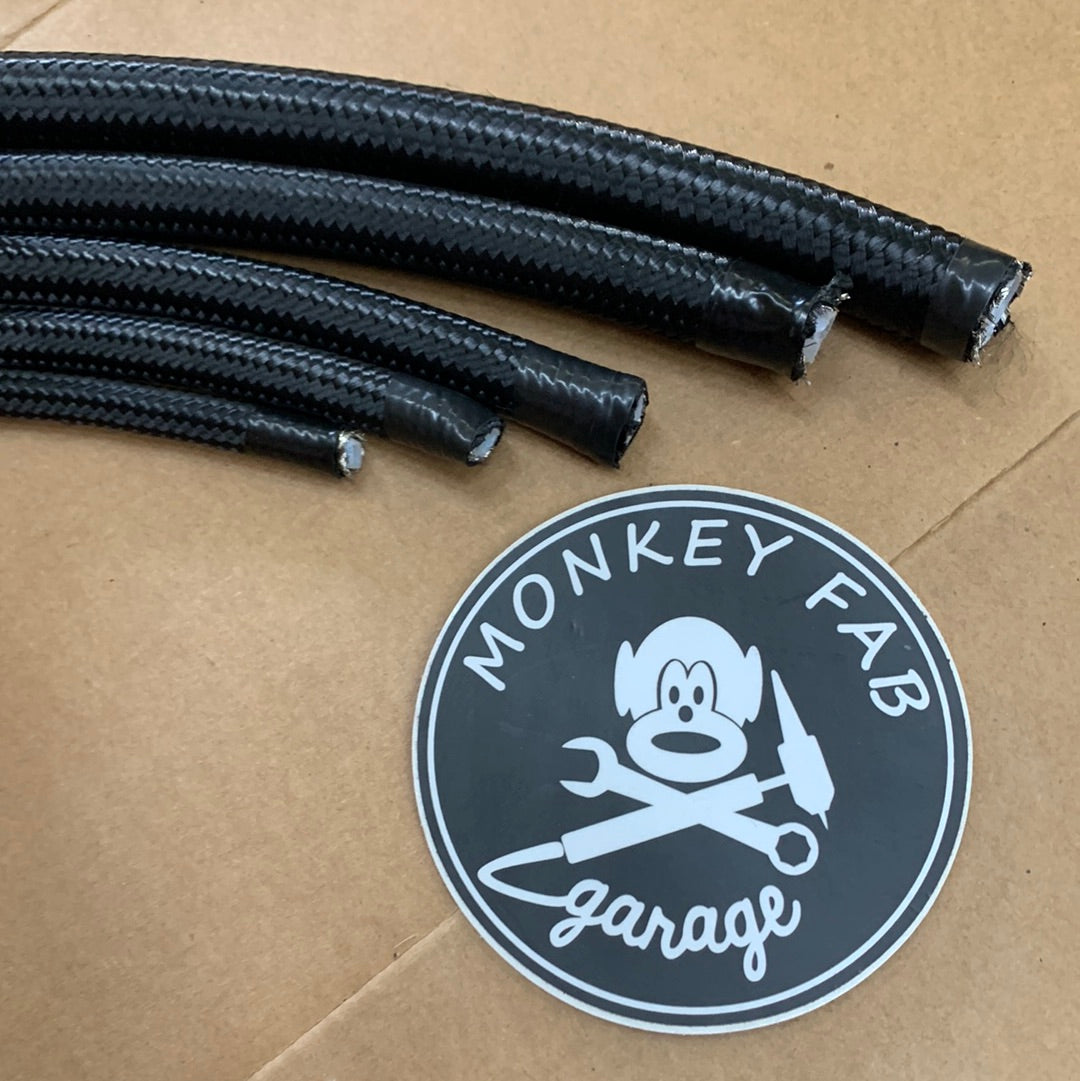 PTFE AN Hose Black 100ft Roll
